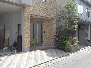 福岡県大川市・Ｔ様邸　玄関まわりのリフォームです。