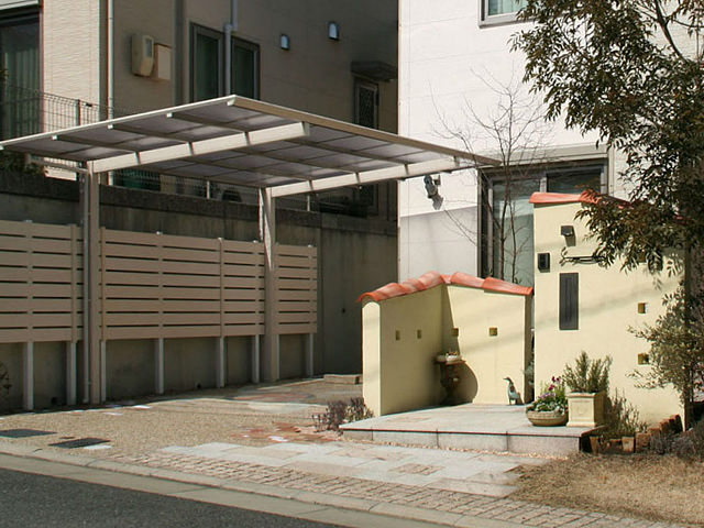 こだわりの駐車スペース - 株式会社奈良規松緑化 - 株式会社奈良規松緑化｜リフォームガーデンクラブ