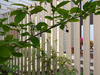 札幌マイガーデン　目隠しフェンスはアルミ材でうれしい長持ち！