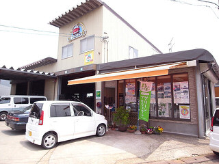 店舗のオーニング　新潟県阿賀野市